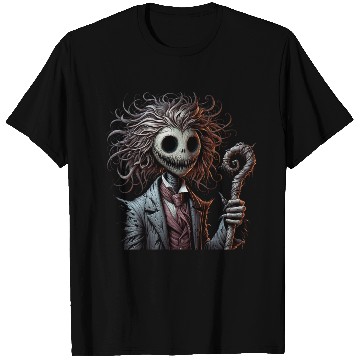 Discover Haunted Puppet Gentleman – Creepy Gothic Dandy T Shirts