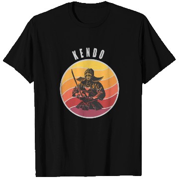 Discover Retro Kendo Samurai Style T Shirts