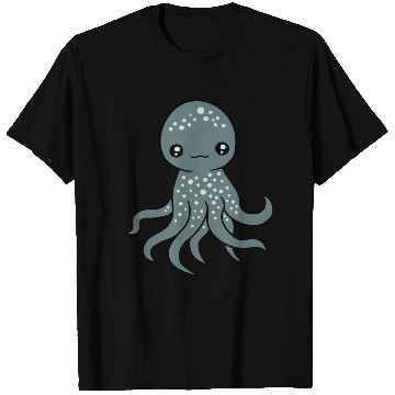 Discover Octopus squid tentacle cephalopod cute sweet comic T Shirts