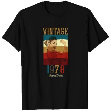 Discover Vintage 1978 – Original Parts T Shirts
