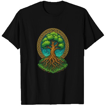 Discover Tree of Life Fantasy Illustration T Shirts