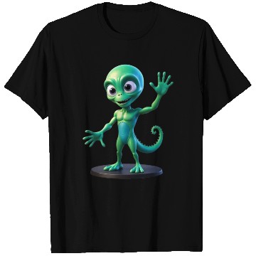 Discover green alien T Shirts