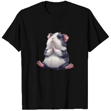 Discover Prayerful Guinea Pig Animal Zen T Shirts
