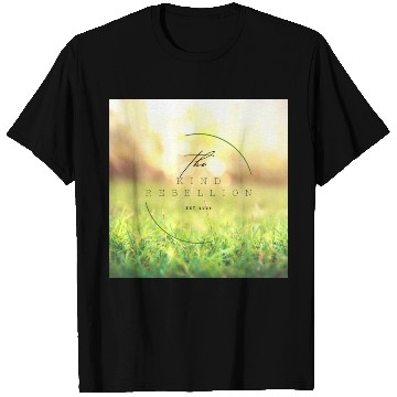 Discover The Kind Rebellion – Grass & Sun Logo (2025) T Shirts