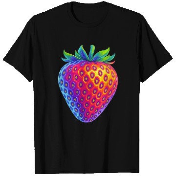 Discover Neon strawberry T Shirts