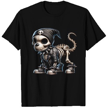 Discover Bone Punk Pup – Undead Street Dog T Shirts