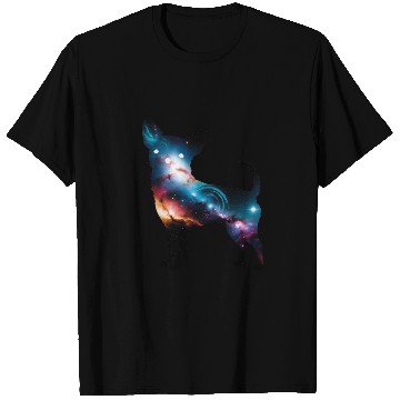 Discover Galaxy Chihuahua Silhouette T Shirts