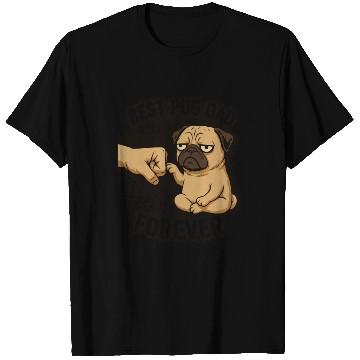 Discover BEST PUG DAD FOREVER T Shirts