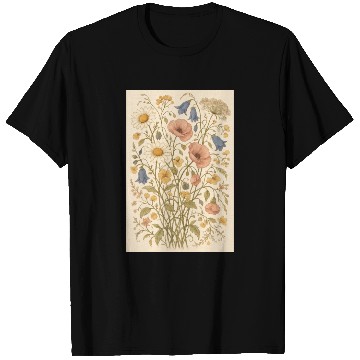 Discover Summer Wild Flowers T Shirts