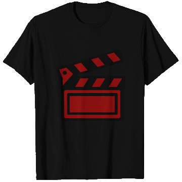Discover Film Clapboard Icon – Cinematic Design T Shirts