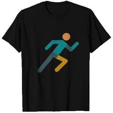 Discover Running Icon – Minimalist Runner Design T Shirts