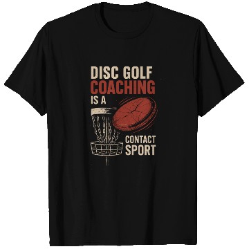 Discover Disc Golf Coach T Shirts Disc Golf Instructor Frisbee