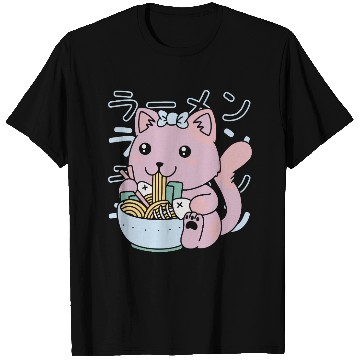 Discover Kawaii Fish Ramen T Shirts