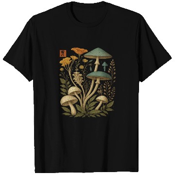 Discover Floral Fusion: Modern Botanical Embrace T Shirts
