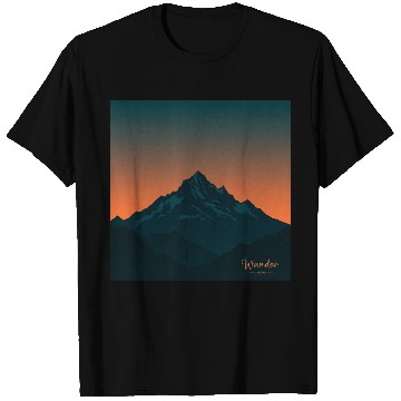 Discover Wanderlust Peaks T Shirts