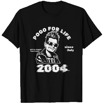 Discover 21st birthday Pogo for life since 07/2004 T Shirts