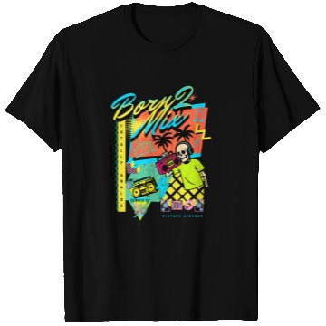 Discover Born 2 Mix 90s Nostalgia Design T Shirts