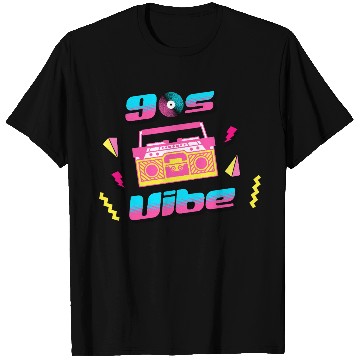 Discover 90s Vibe Retro Nostalgia Boombox T Shirts
