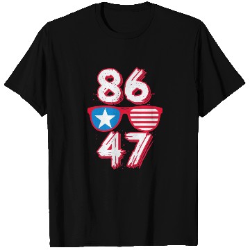 Discover "8647" Star & Stripes Sunglasses Graphic Design T Shirts