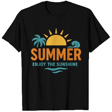 Discover Summer Vibes - Enjoy the Sun T Shirts