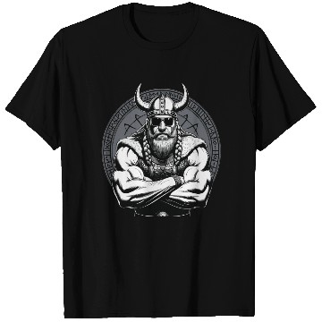 Discover Viking Warrior Man Odin Thor Norman Walhalla T Shirts