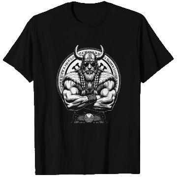 Discover Viking Warrior Man Odin Thor Norman Walhalla T Shirts