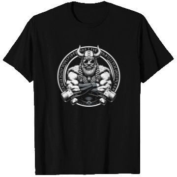 Discover Viking Warrior Man Odin Thor Norman Walhalla T Shirts