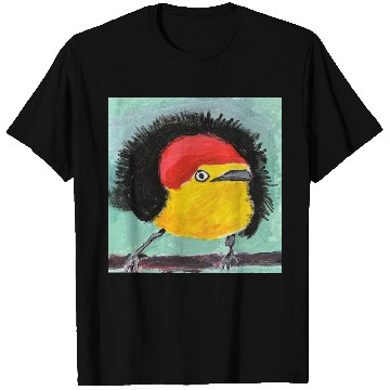 Discover Wire tailed Manakin Painting T Shirts