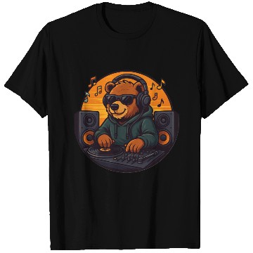Discover Bear Vibes – Spin the Wild Sound T Shirts