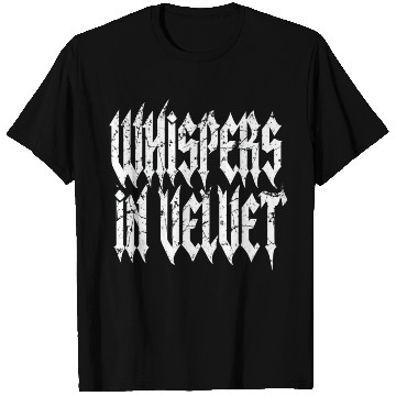 Discover Whispers In Velett – Gothic Melted Psychedelic T Shirts