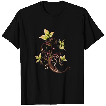 Discover Whimsical Blossom Butterfly Elegant Nature T Shirts