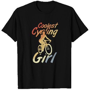Discover Coolest Cycling Girl T Shirts