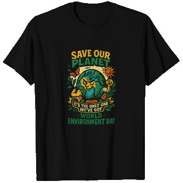 Discover Earth Celebrates World Environment Day T Shirts