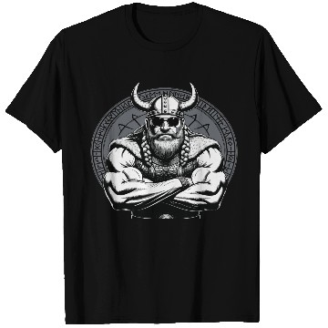 Discover Viking Warrior Man Odin Thor Norman Walhalla T Shirts