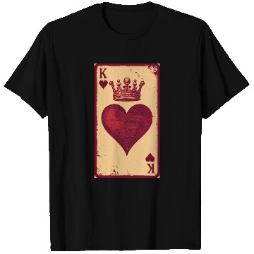 Discover Vintage King of Hearts T Shirts