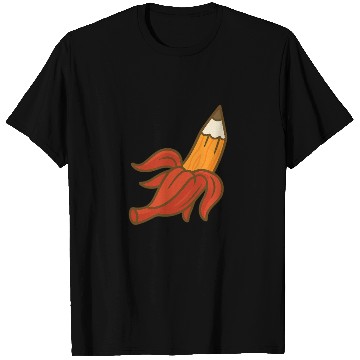 Discover Banana pencil T Shirts