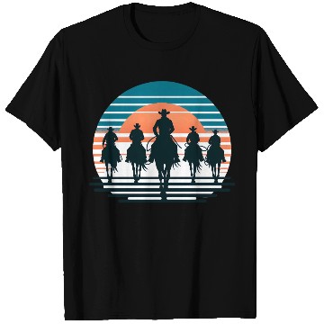 Discover Vintage Cowboy Silhouette T Shirts