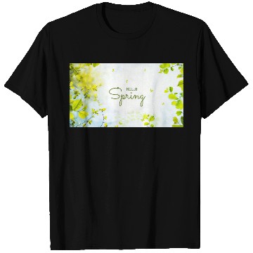 Discover Hello Spring – Nature’s Gentle Awakening T Shirts