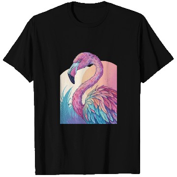 Discover Psychedelic Flamingo T Shirts