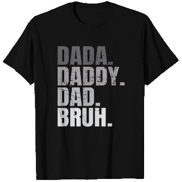 Discover Dada Daddy Dad Bruh Fathers Day Funny Dad Bruh Men T Shirts