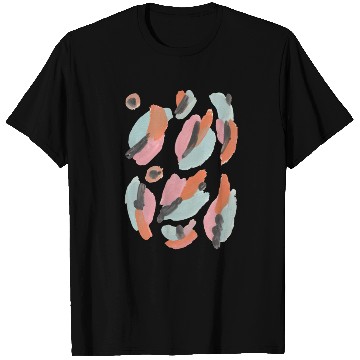Discover Abstract pastel watercolour painting pattern T Shirts