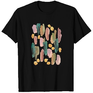 Discover Abstract pastel watercolour painting pattern T Shirts