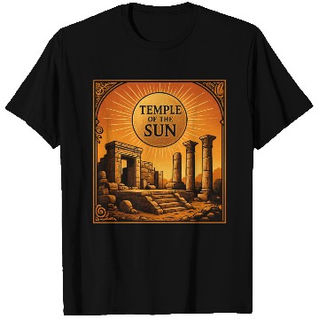 Discover Temple of the Sun T Shirts