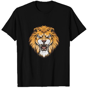 Discover Angry Lion s Head T Shirts
