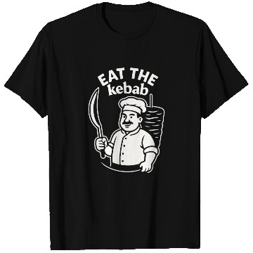Discover Eat the Kebab – Funny Doner Chef T Shirts