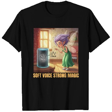 Discover Soft Voice, Strong Magic T Shirts
