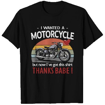 Discover Funny Biker T Shirts – I Wanted a Motorcycle