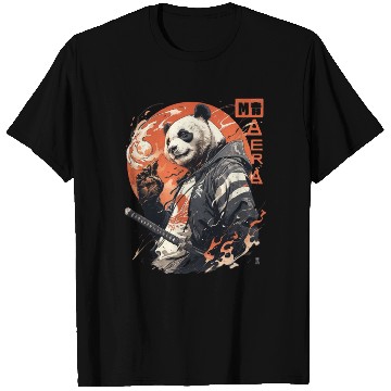 Discover Samurai Panda Warrior – Urban Anime Street Style T Shirts