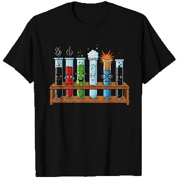 Discover Funny Science Test Tubes T Shirts