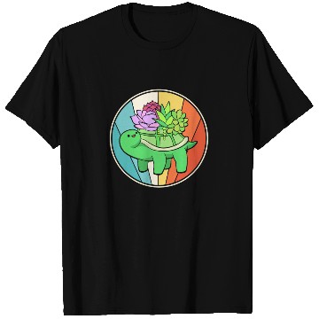 Discover Succulent Plant Turtle T Shirts
